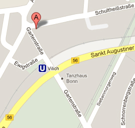 Routenberechung bei Google Maps